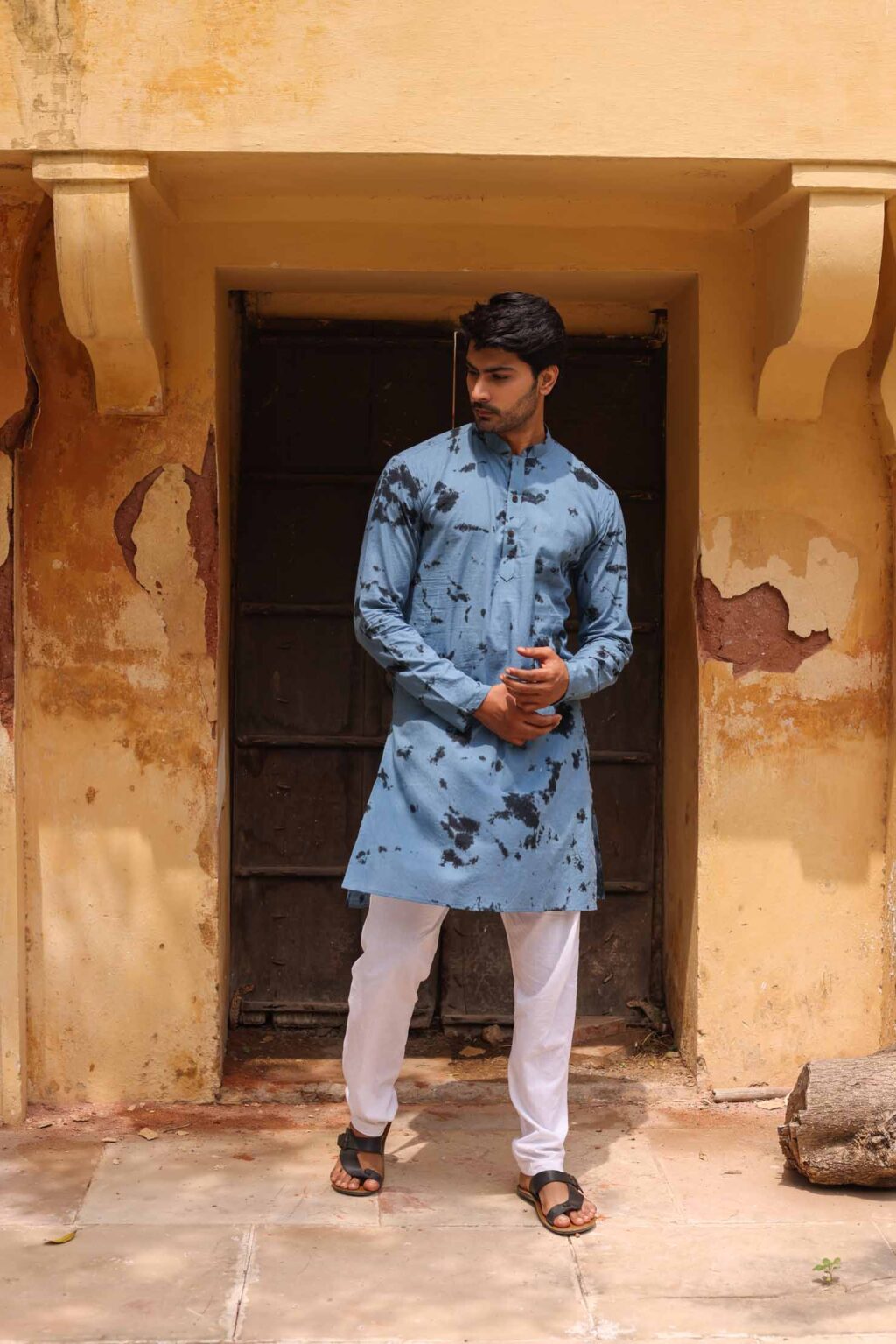 Tie & Die Printed Kurta For Men