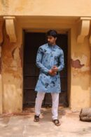 Tie & Die Printed Kurta For Men