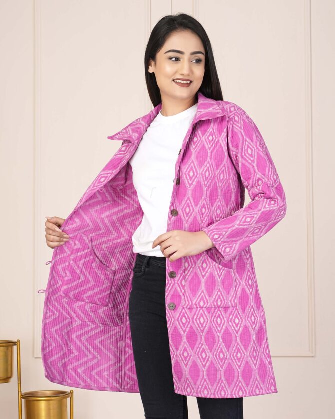 Cotton Quilted Jackets For Women