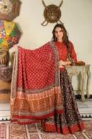 Chestnut Red Hot Lehenga Choli