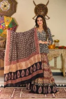 Eel Black Navratri Lehenga Choli Online