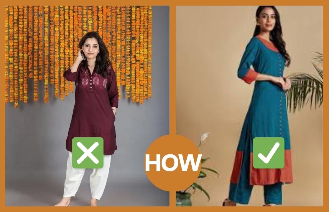 Kurti styling tips for Short girl