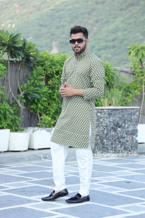 Sage Kurta Set for Men