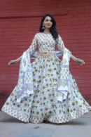 mercury designer lehenga for plus size front view