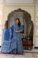 tealish blue plus size lehenga blouse designs