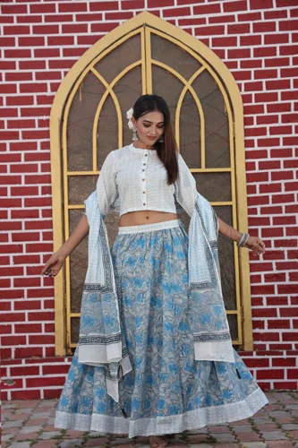 White Lehenga Choli Collections