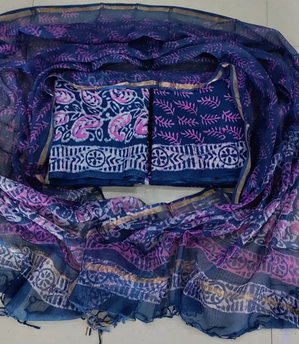 blue zodiac kota doria dupatta