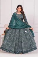 davy grey lehenga choli style