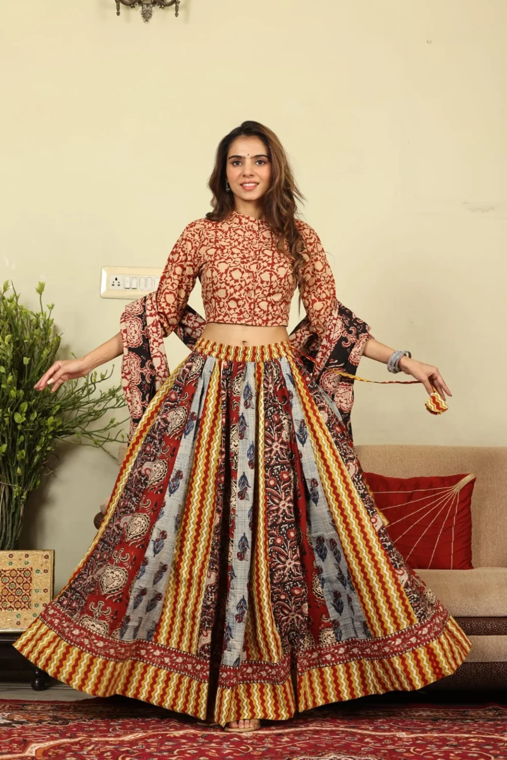 jaipur lehenga choli view