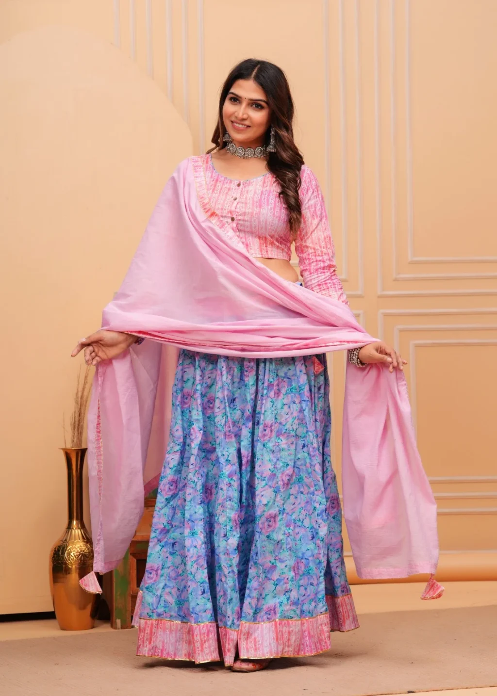 lehenga choli designs for plus size style