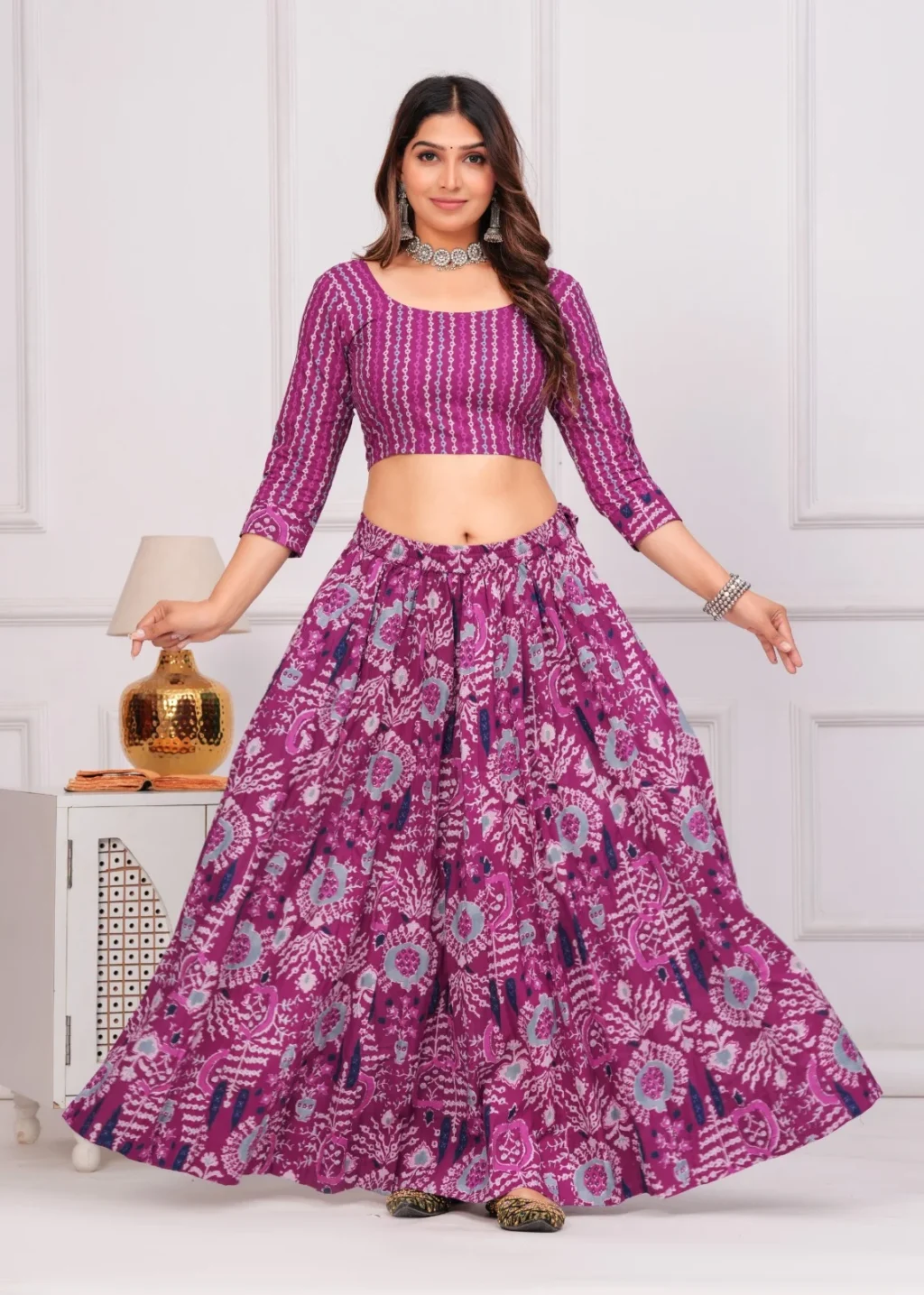 navratri lehenga choli online shopping look