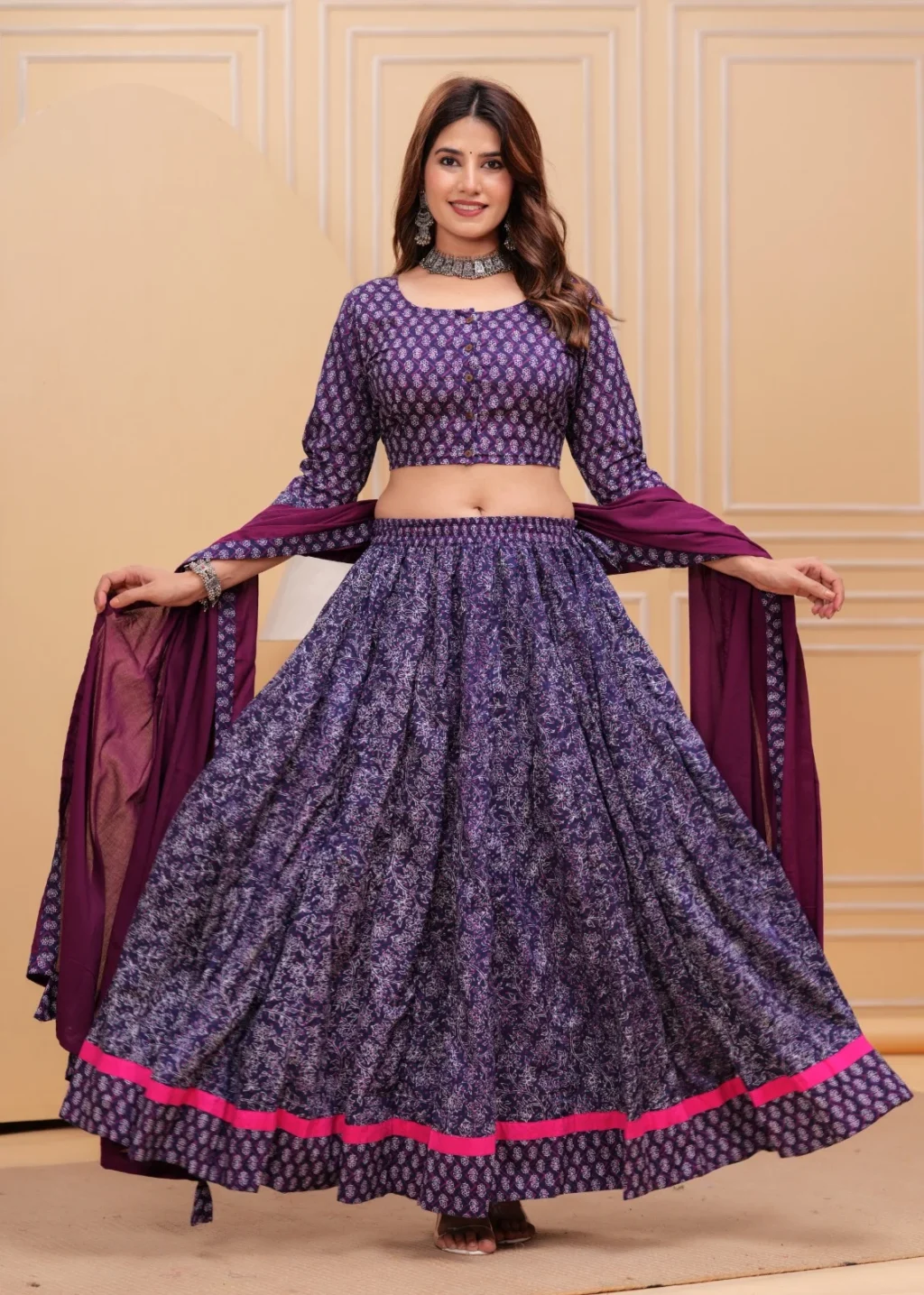 plus size lehenga choli design