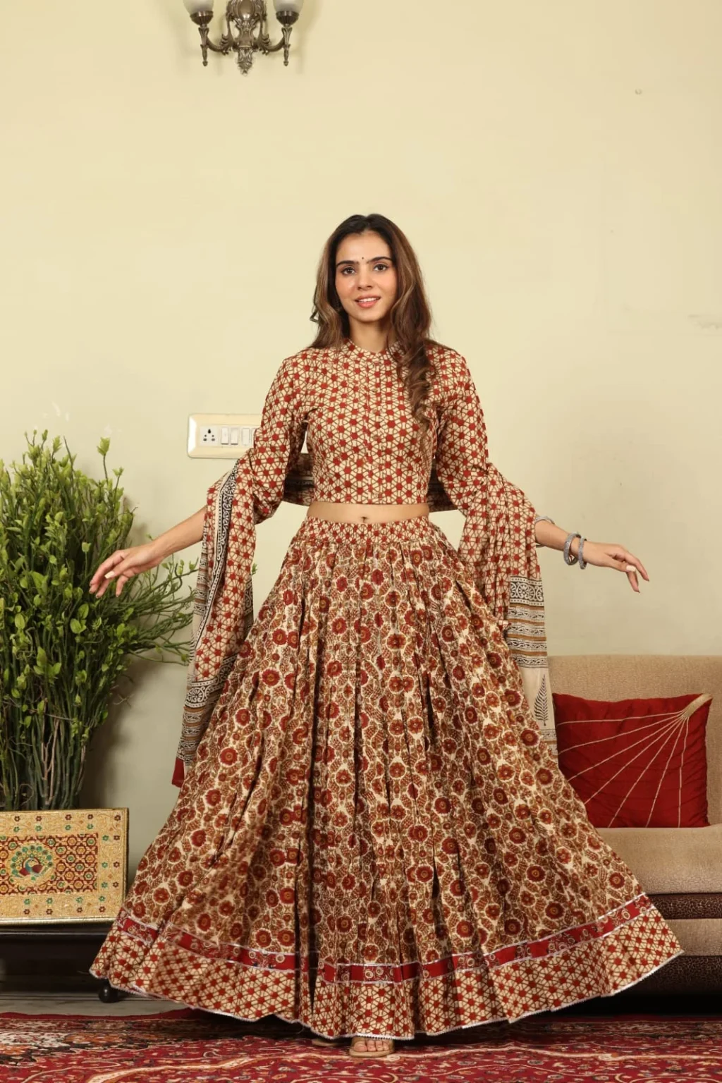 rajasthani lehenga choli design style