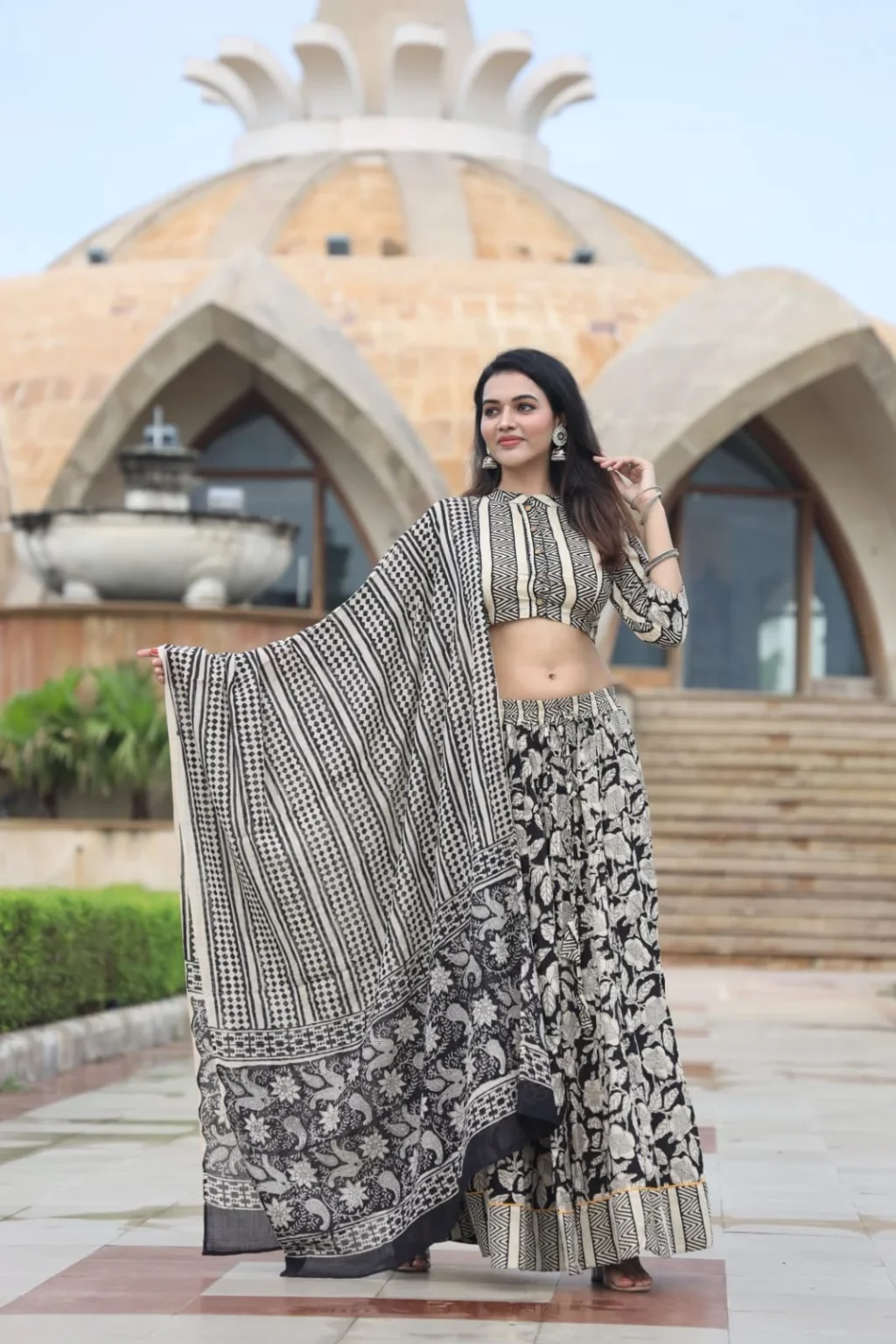 oslo grey lehenga choli online