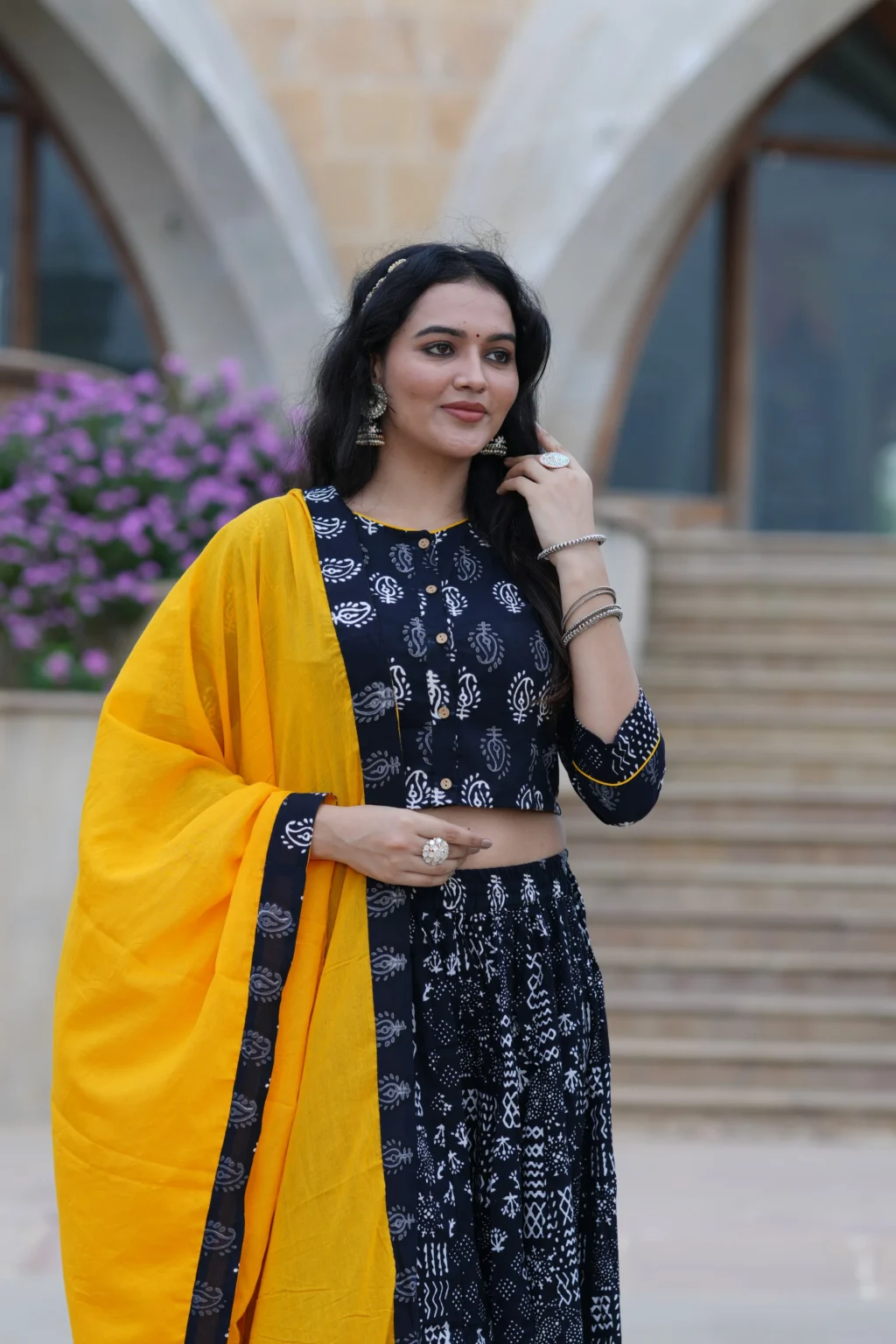 Floral Lehenga Choli