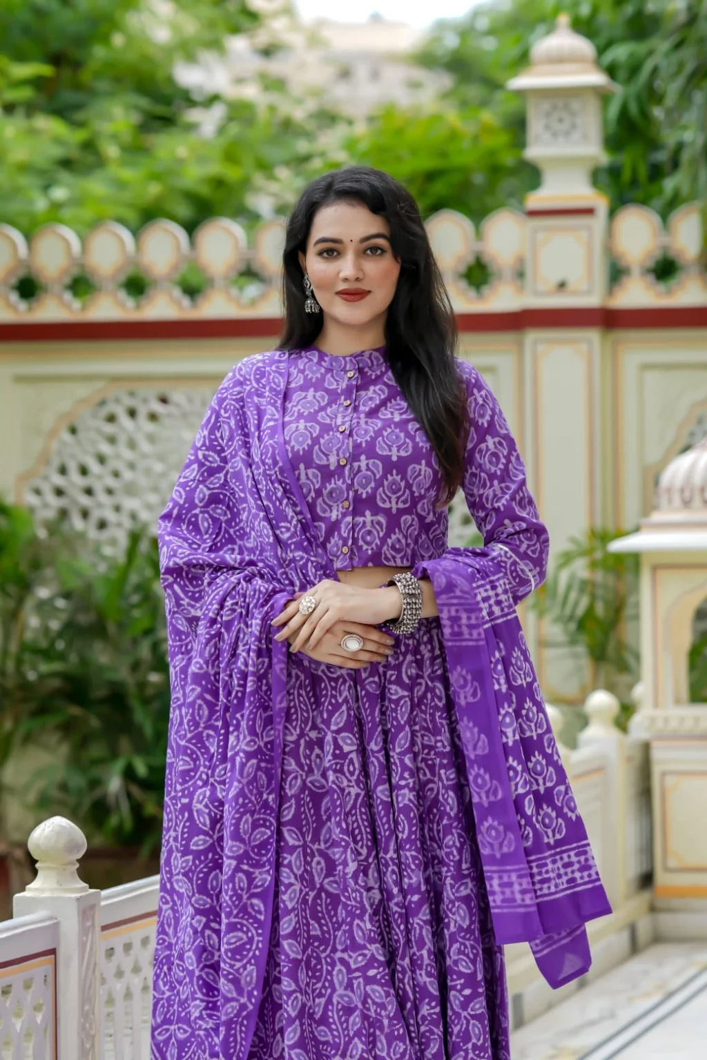 New Purple Lehenga Choli