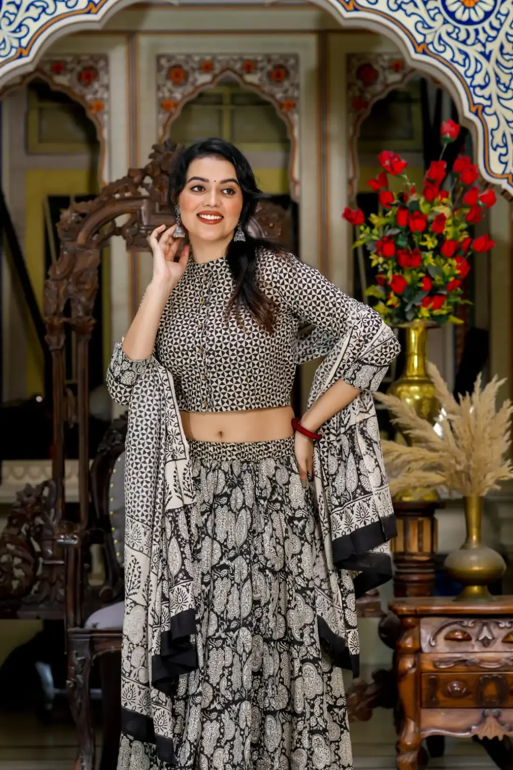 Buy Navratri Ghaghra Blouse Online