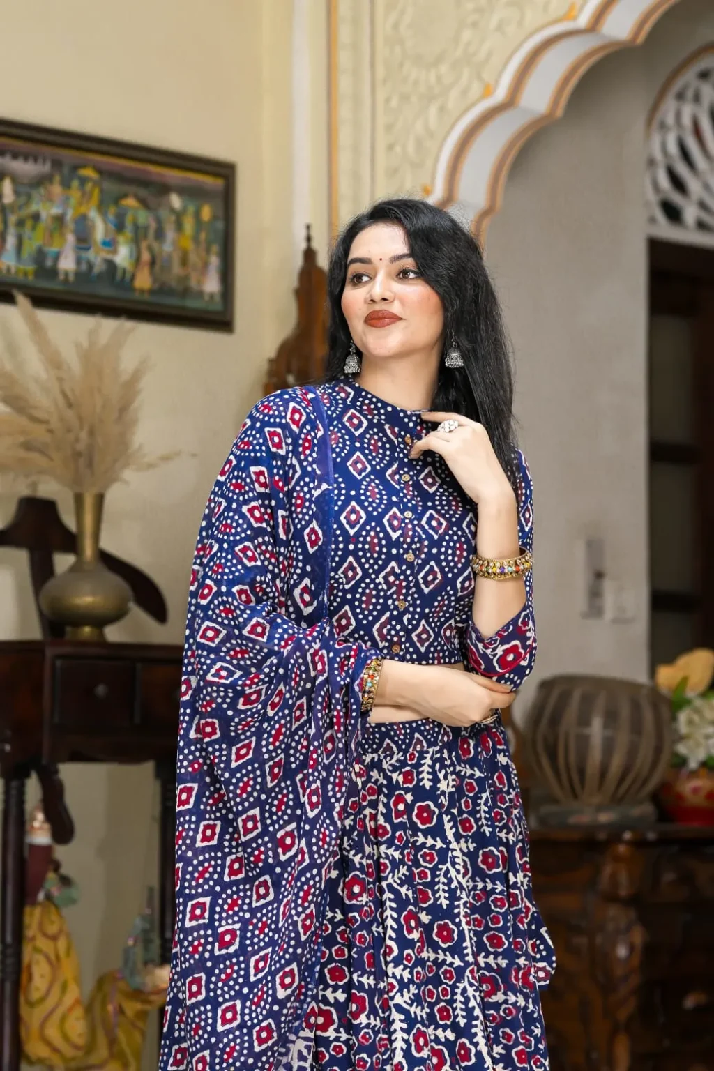 Bagru Printed Lehenga Choli